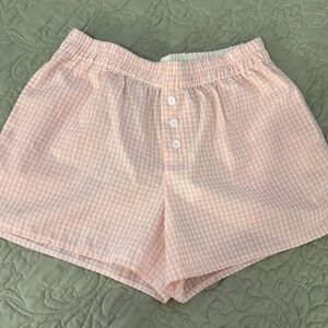 PacSun Pink High Waist Shorts